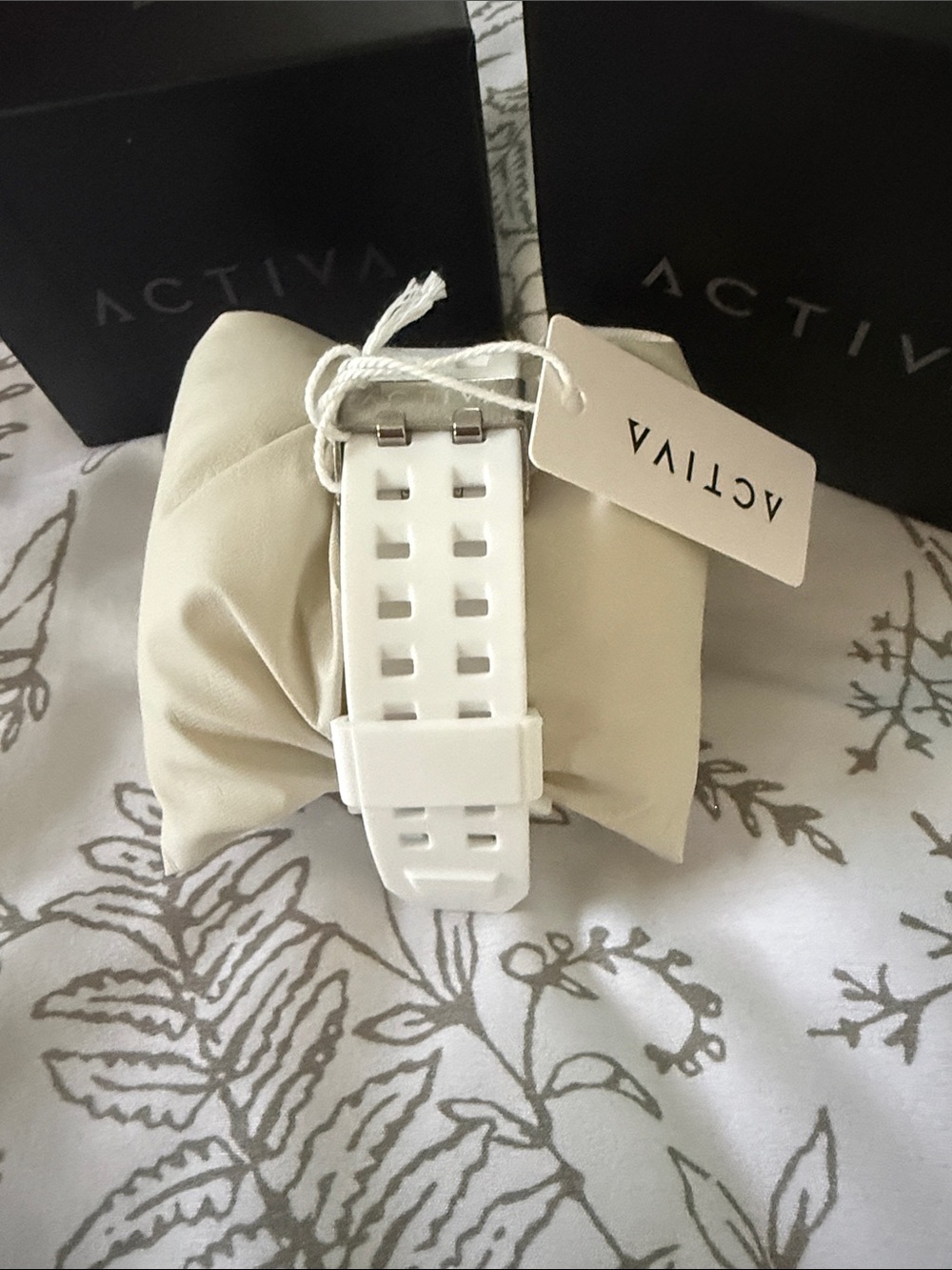Ativa White and Black Dual-Time Sport Watch - Picture 6 of 8